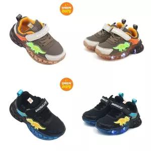 [토박스](강남점)[다이노솔즈] 토박스 DINOSOLES   LED 불나오는 공룡 운동화-트리케라 에어 와이 DNKCD...