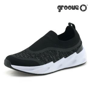 [롯데백화점]그루브 REQUIN LOW 여성 슬립온 운동화 블랙 G0599001MC-W 4CM