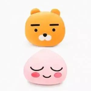 [제이큐]카카오프렌즈 핸드워머 쿠션-모찌원단 낮잠쿠션 인형쿠션