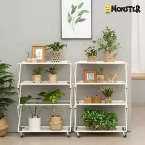 [홈몬스터] 이동식폴딩선반 1+1세트