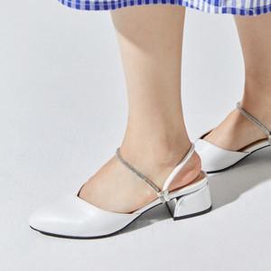 엠.무크 렉시 드레스 투웨이 슬링백 화이트 516423907ZY