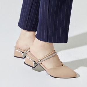 엠.무크 렉시 드레스 투웨이 슬링백 베이지 516423907ZP