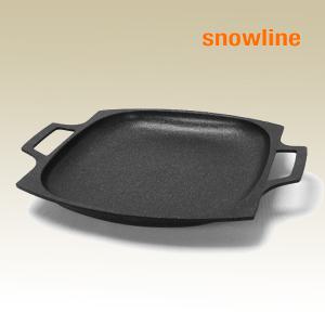 스노우라인 인덕션 전골 그리들 32 코팅팬 캠핑 바베큐 그릴