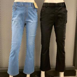 뱅뱅 HC04 봄여름여성허리밴드 부츠컷스판청바지 얇고 편하고 핏이 예쁜 날씬 청바지