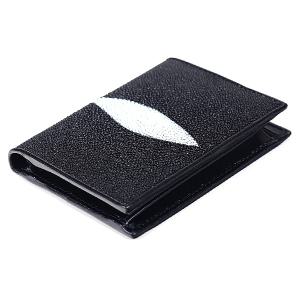 SCOAN 천연 가오리가죽 남자중지갑 3492