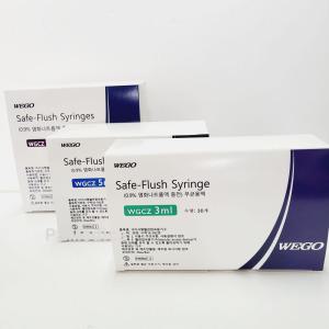 위고 식염수 주사기 3ml 5ml 10ml 멸균생리식염수 포쉬 플러시 세척용주사기