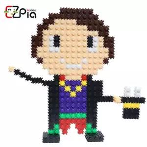 [하프클럽/알티피아]글로벌이지 이지 툭툭블럭 직업 시리즈10 마술사