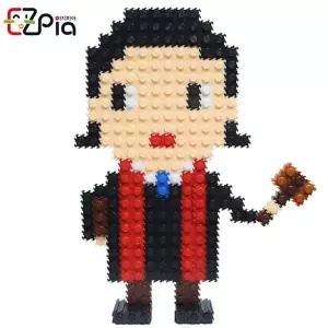 [하프클럽/알티피아]글로벌이지 이지 툭툭블럭 직업 시리즈5 법조인