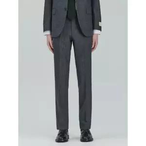 [로가디스] [로가디스] FABIO 브러쉬드 울 체크 루즈 핏 수트 팬츠  그레이 (RX4802N063) (RX4802N063)