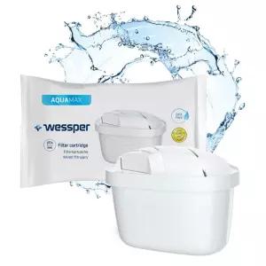 웨스퍼 아쿠아맥스 정수기 필터 브리타 맥스트라 필터 와 호환가능 12개 WE-1002