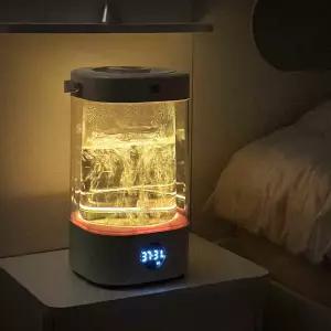 신생아 물멍 가열식 가습기 3.2L 올스텐 무드등 대용량 수조분리 GS-HM25W