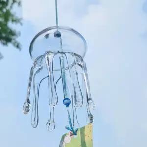 땡큐베리메르시 해파리 후우링 젤리피쉬 유리 풍경종