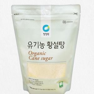 유기농 황설탕 1kg 사탕수수 원당 노란설탕 organic cane sugar