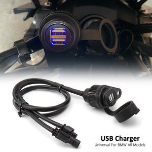 바이크 오토바이 전원 어댑터 듀얼 USB 충전기 호환 BMW 전 모델 R1200GS R1250GS ADV S1000XR F850GS F750