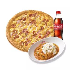 [파파존스] 위스콘신 치즈 포테이토(L)+파스타(로제)