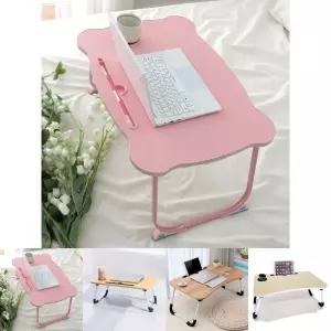 접이식 침대 미니 테이블/사이드/식탁/좌식/책상/이동식/소파/간이/보조/1인용/컴퓨터/베드/노트북/공부