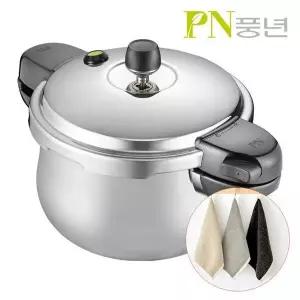 [고급 핸드타월 사은품 증정] 풍년압력밥솥 하이클래드 뉴 하이브IH 10인용 / 인덕션 겸용 통3중