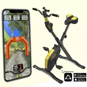 스텔스 실내 자전거 사이클 운동효과 미니 싸이클 게임 오락 어플 연동