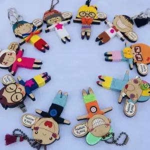 뉴 걱정인형 만들기 10개세트 우드팬시