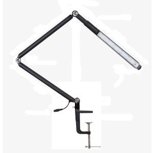 아이클 LED스탠드 WJK-151CBK 학습용 고정식 책상스탠드