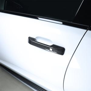 디올뉴 팰리세이드 LX3 튜닝 도어손잡이 커버 블랙 카본 몰딩