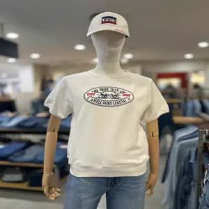 [리바이스] 리바이스 여성 헤리티지 크루넥 반팔티셔츠 (001J1-04)