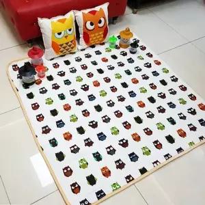 [파파스토이] 인디언텐트 유아텐트 사각러그 올빼미