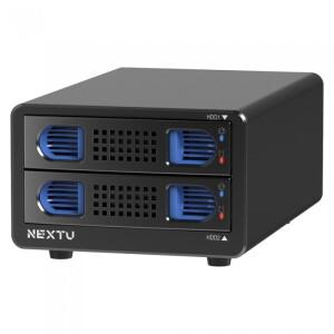 넥스트유 하비슈 2베이 DAS USB3.0 5Gbps HDD SSD 데이터스토리지 922U3 (인증판매)