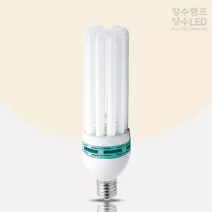 장수램프 고와트 삼파장 EL 형광다마 75W 주광색 E39/화장실/창고/보조/욕실/라이트/조명/램프/다마/LED
