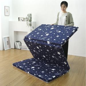 국산 단단한 접이식 3단 매트 매트리스 마블폼 폴드별자리 토퍼 바닥 1인용