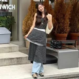 [온앤온](강남점)랩 스커트 레이어드 원피스 NEW5MO621