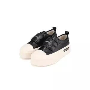 [본사운영] 바바라 소가죽 스트랩 여성스니커즈 3cm_BBI165