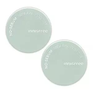 이니스프리 노세범 미네랄 파우더 5g X 2개