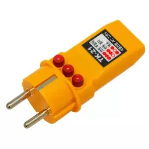 국산 태광 콘센트 접지테스터기 TK-21 전원확인 시험기 전류전압