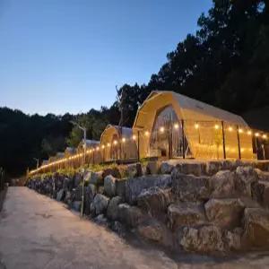 [경기 펜션] 연천 임진강 햇살글램핑 (양주,동두천,연천)