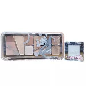 클리오 프로 아이 팔레트 에어 15호 탠브라운은 기분이 조크든요 본품 +머드 글리터