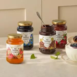 마이노멀 저당 저칼로리 잼 4종 2개 골라담기 딸기 블루베리 애플시나몬 초코)