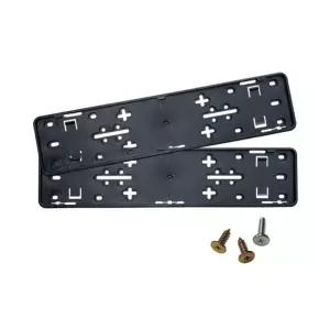 (일반형) 비천공 신형 번호판 가드/차량/튜닝/번호반/거치대/보호판/고정/차동차/자동차뒤/보조대/볼트