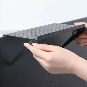 모니터 상단 공간활용 선반 모니터 받침대/벽걸이/TV선반/셋톱박스/셋탑/TV와이파이/TV공유기/거치대