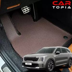 디올뉴 쏘렌토 MQ4 페이스리프트 벌집매트 TPE 카매트 5인승 6인승 7인승 발판 하이브리드 가솔린 디젤 용품