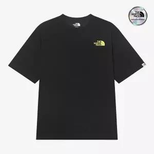 [노스페이스] [노스페이스 공식] NT7UR06J 화이트라벨 어드벤쳐 반팔 라운드티_BLACK