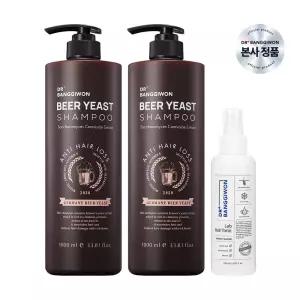 [닥터방기원] 맥주효모 탈모샴푸 1000ml X 2개+랩 헤어토닉 150ml