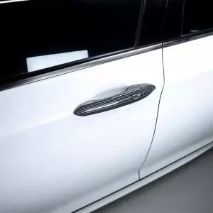 G80 DH 도어 손잡이 커버 튜닝 용품 카본 몰딩