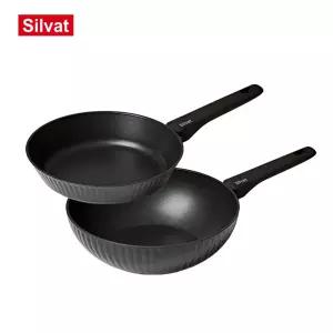 실바트 벨리나 IH 단조 프라이팬 2종 세트(24팬+28웍)