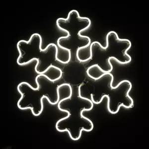 플라워트리 크리스마스 네온플렉스 눈꽃 조명 전구 백색 55cm