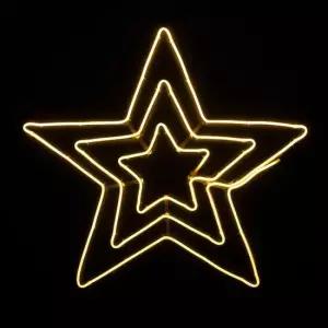 플라워트리 크리스마스 네온플렉스 별 조명 전구 웜 70cm 장식