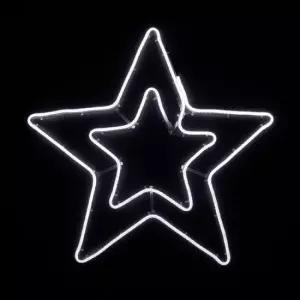 플라워트리 크리스마스 네온플렉스 별 조명 전구 백색 55cm 장식