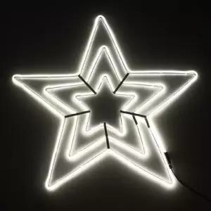 플라워트리 크리스마스 네온플렉스 별 조명 전구 백색 70cm 장식