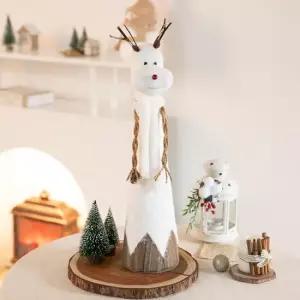 플라워트리 [1+1] 크리스마스 사슴인형 대형장식 아빠키다리 55cm