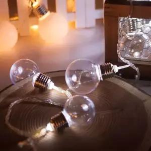 플라워트리 크리스마스 백열전구 조명 장식 겸용LED 30P 투명 5cm